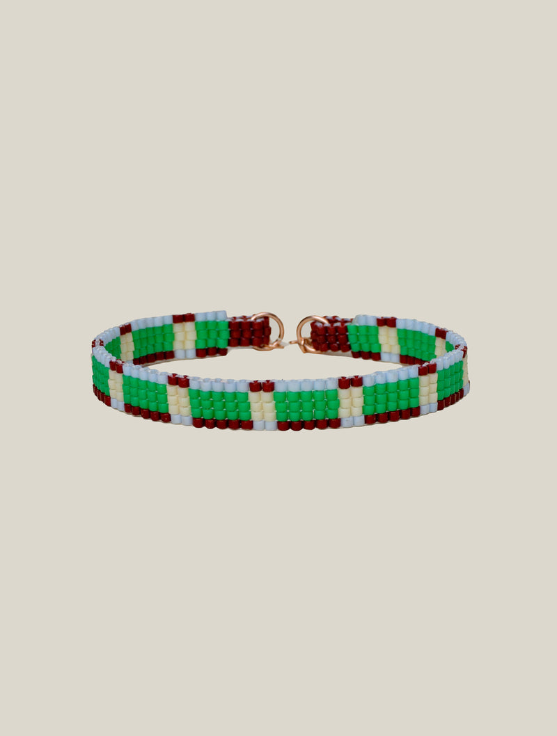LIMERICK - HANDWOVEN BEADED BRACELET